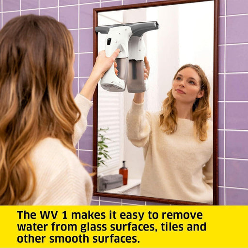 Karcher WV1 Window Vac Cleaner Lightweight Compact Fast Vacuum Floors Worktops Karcher  - Town Parts