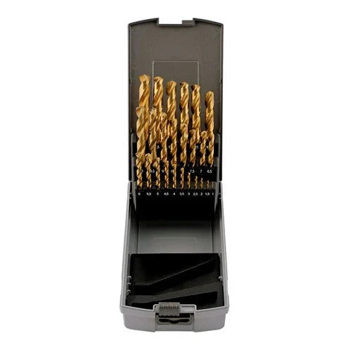 Connect TiN Coated Drill Bit Set - 1mm - 13mm 25pc - CPL