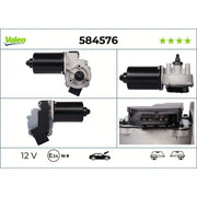 Valeo Front/Rear Wiper Motor Front 584576