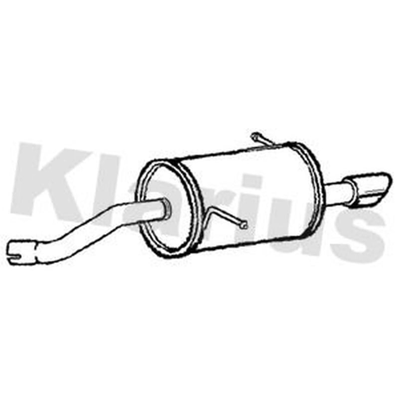 Klarius Box With Tail Pipe Rear FE1426T
