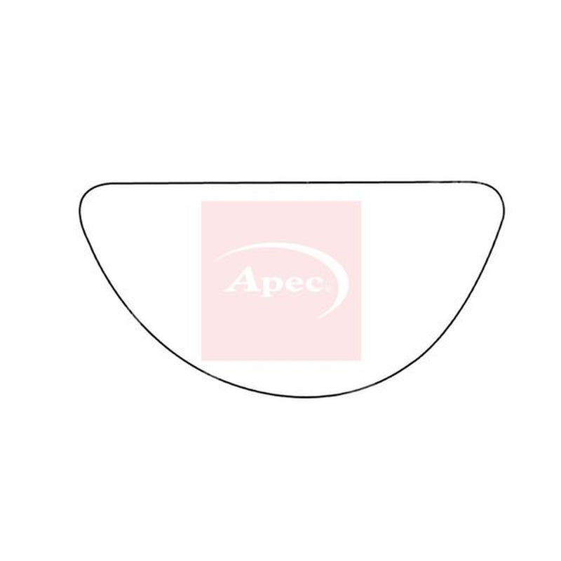 Apec Exterior Wing Mirror Glass Left AMS2815