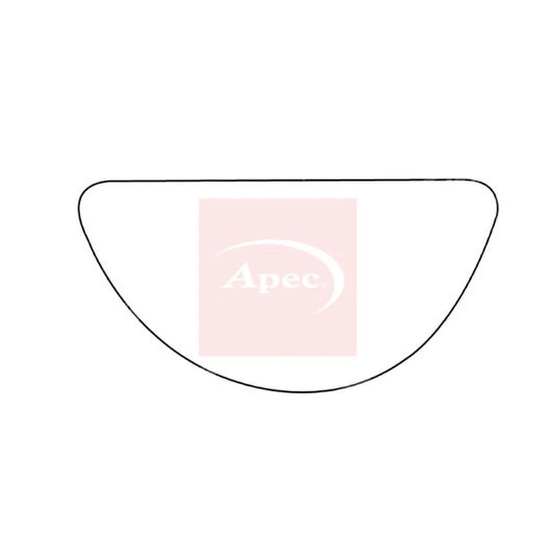 Apec Exterior Wing Mirror Glass Left AMS2815