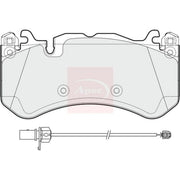 Apec Front Brake Pad Set PAD1926