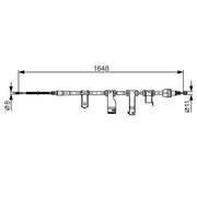 Bosch Handbrake Cable Right Rear 1 987 482 350