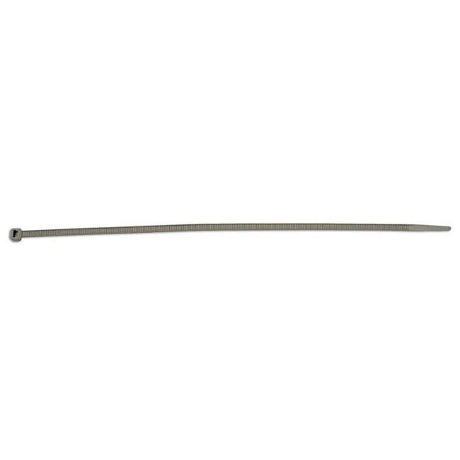 Connect Silver Cable Tie x 4.8mm 100pc 300-370mm