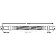 Borg & Beck Brake Hydraulic Hose Line Front Left BBH6248