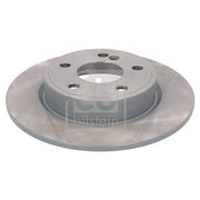 Febi 2 x Solid Rear Brake Discs 43816