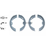 Textar 4 x Parking Brake Shoe Set 91076700
