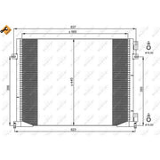 NRF Air Conditioning Condenser 35914