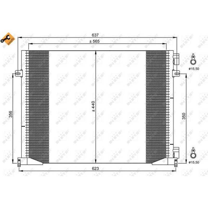 NRF Air Conditioning Condenser 35914