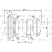 Valeo Air Conditioning Compressor 700869