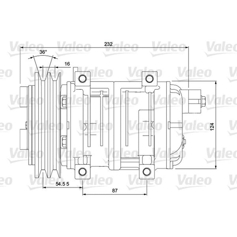 Valeo Air Conditioning Compressor 700869