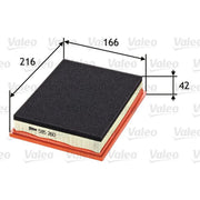 Valeo Engine Air Filter 585260