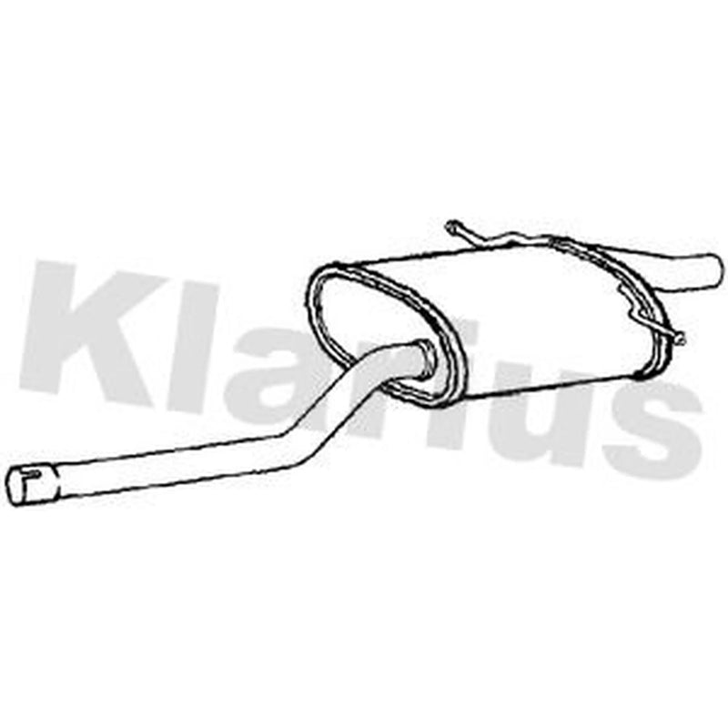 Klarius Box With Tail Pipe Rear BM462Q