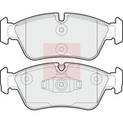 Apec Front Brake Pad Set PAD1464