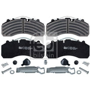 Febi Front Brake Pad Set 16666