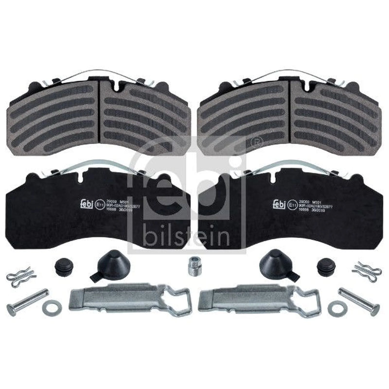 Febi Front Brake Pad Set 16666
