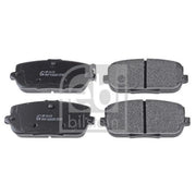 Febi Rear Brake Pad Set 116386
