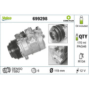 Valeo Air Conditioning Compressor 699298
