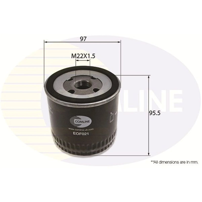Comline Engine Oil Filter EOF021