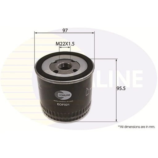 Comline Engine Oil Filter EOF021