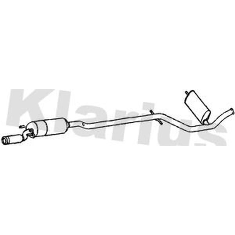 Klarius Catalyst Type Approved With Pipe Centre 312011