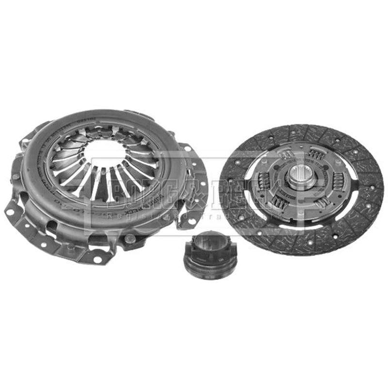 Borg & Beck Clutch Kit Set 3pc 210mm HK9459