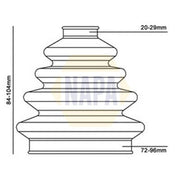 NAPA Drive Shaft Bellow Front NCB1007
