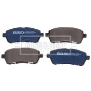 Borg & Beck 4 x Front Brake Pad Set BBP2646