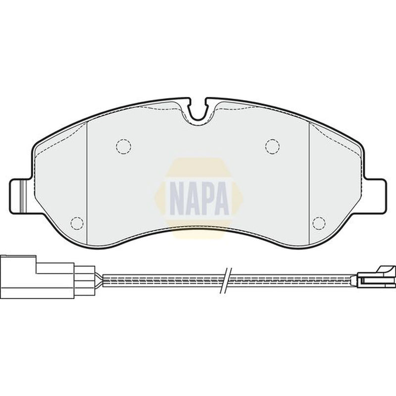 NAPA Front Brake Pad Set NBP1433