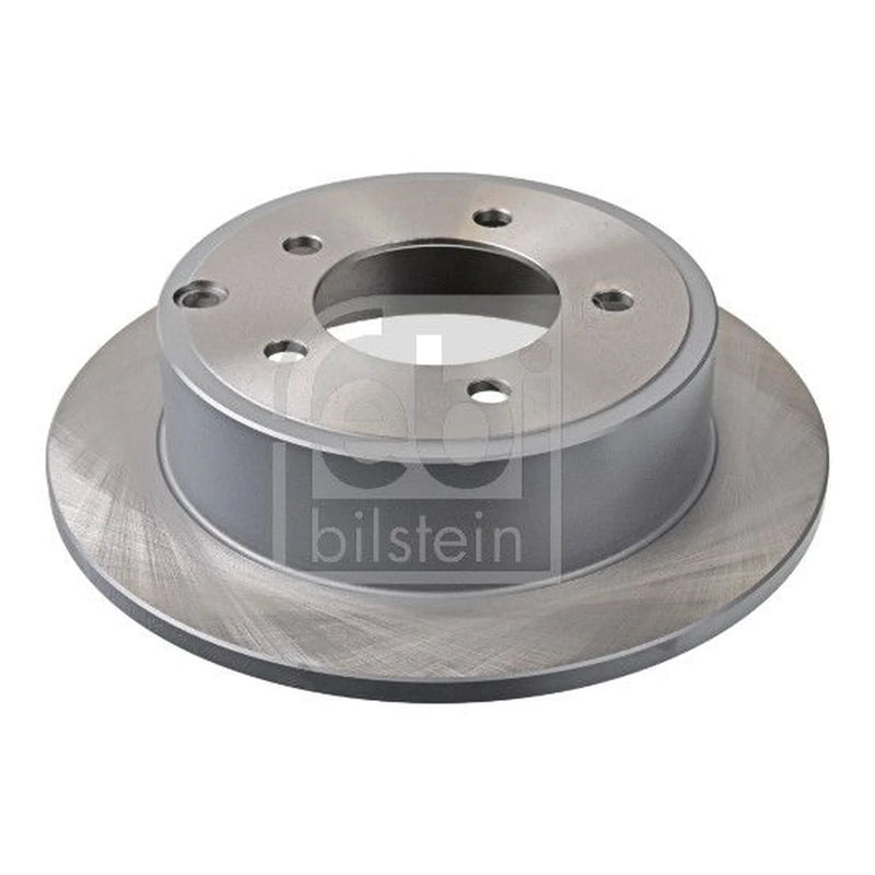 Febi 2 x Solid Rear Brake Discs 108574