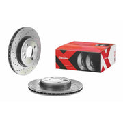 Brembo Xtra 2 x Perforated/Vented Front Brake Discs 09.8655.1X