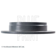Blue Print 2 x Solid Rear Brake Discs ADG043155