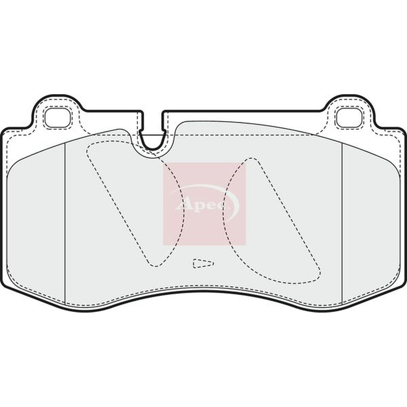 Apec Front Brake Pad Set PAD1561