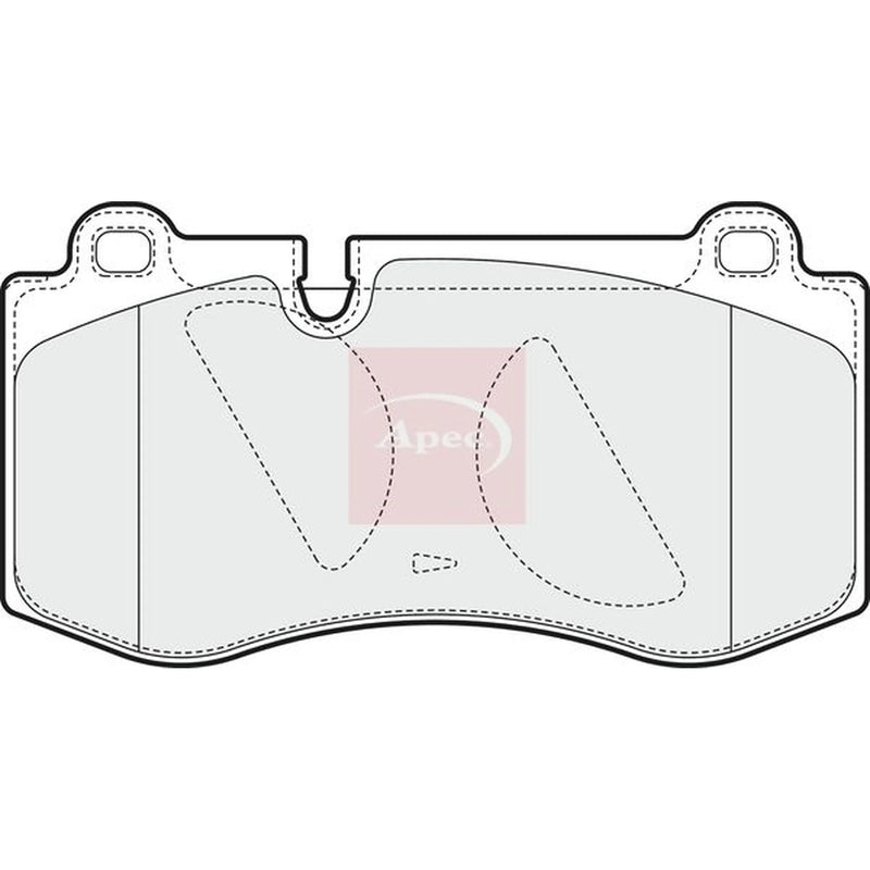 Apec Front Brake Pad Set PAD1561
