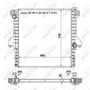 NRF Engine Radiator 56025