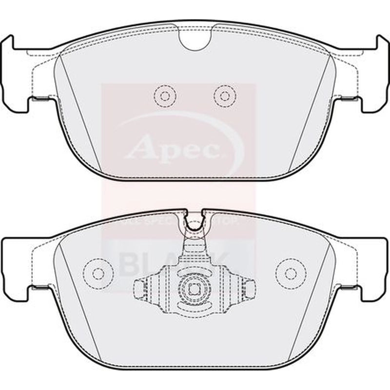 Apec Front Brake Pad Set PAD2130B