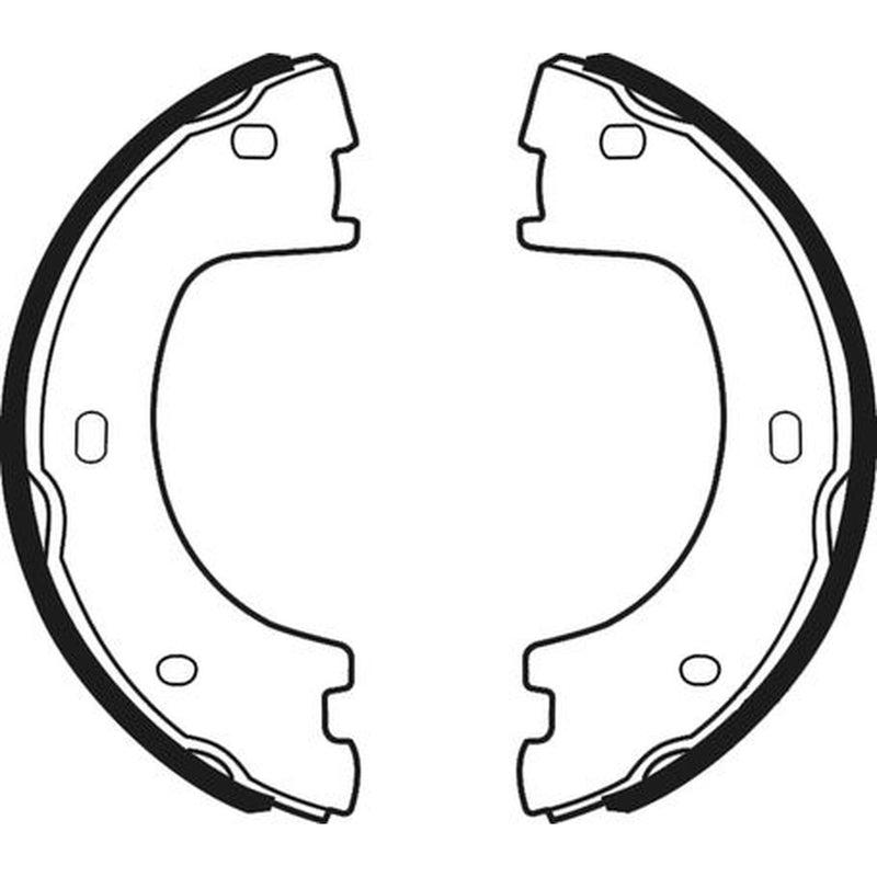 Abtex Brake Shoe Set Axle Kit ABS4183