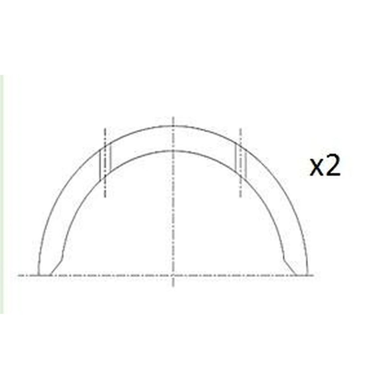 FAI Thrust Washer Set 71. BT3010-STD
