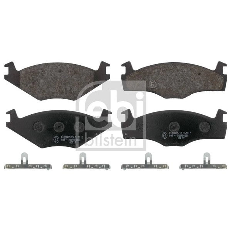 Febi Front Brake Pad Set 16076