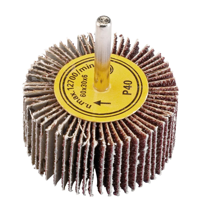 Draper Abrasive Flap Wheel 60x30mm 40 Grit