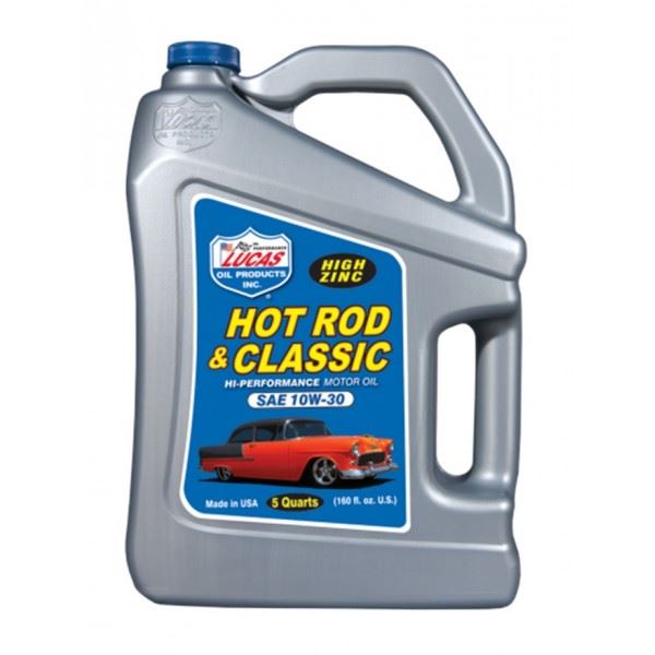 Lucas Oil SAE 10W30 Hot Rod Oil 4.54L