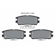 Textar Rear Brake Pad Set 2184002