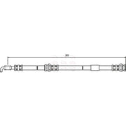 Apec Brake Hydraulic Hose Line Front HOS3382