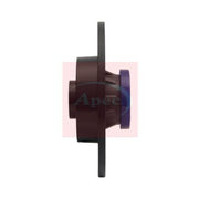 Apec 2 x Solid Rear Brake Discs DSK2457