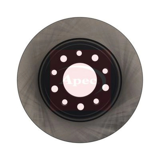 Apec 2 x Solid Rear Brake Discs DSK2861