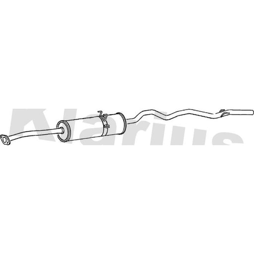 Klarius Box With Tail Pipe Rear TY364C