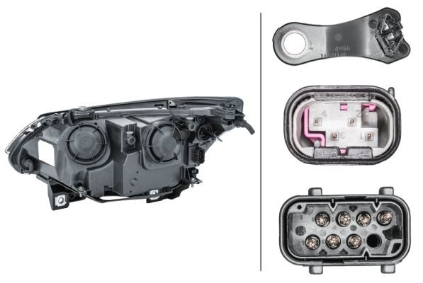 Hella Headlight Headlamp PY21W Right