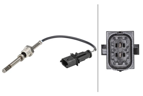 Hella 6PT 358 181-181 Sensor, exhaust gas temperature