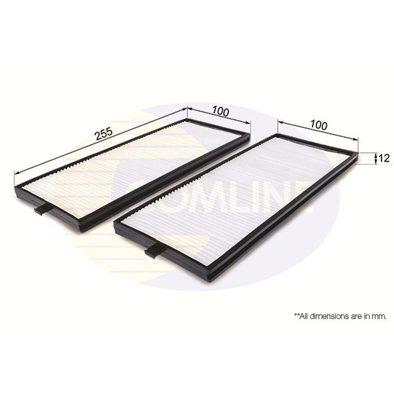 Comline Cabin Air Filter (Pollen Filter) EKF216